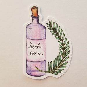 10/$10 Apothecary Herb Tonic Sticker